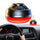 Solar Rotating Car Air Freshener Dashboard Solar Rotating Air Freshener with Turbine Power Automotive Aroma Diffuser with Large